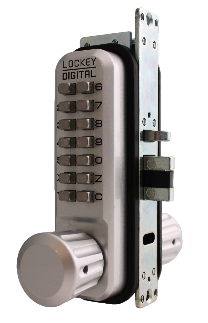 Lockey 2930DC MG Keyless Mechanical Digital Adams Rite Style Latch Double